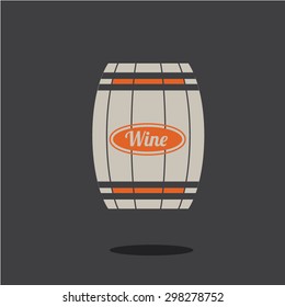 wine barrels