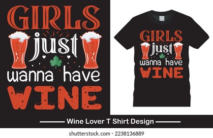 Wine, Beer Vector And Illustration, Beer lover typography funny t shirt design graphic.