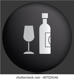 wine botle icon
