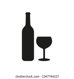 Vector Black Doodle Sketch Wine Bottle Stock Vector (Royalty Free ...