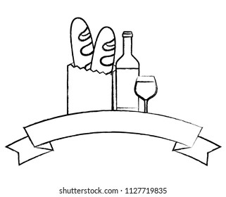 wine bottle design