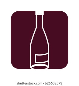 Wine bottle drink
