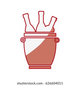 Wine bottle drink