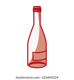 Wine bottle drink