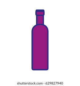 Wine bottle drink