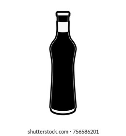 Wine bottle drink