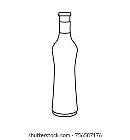 Wine bottle drink