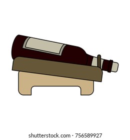 Wine bottle drink
