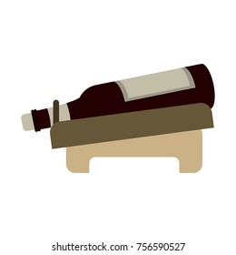 Wine bottle drink