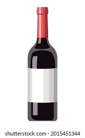 wine bottle drink beverage icon