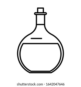 wine bottle drink isolated icon vector illustration design