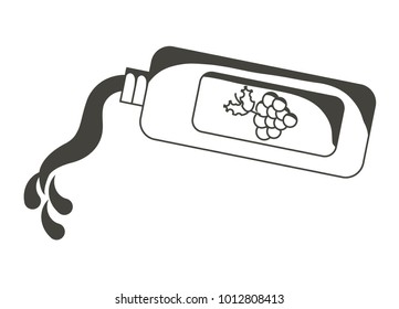 Wine bottle icon