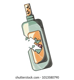 Wine bottle icon