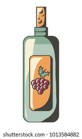Wine bottle icon