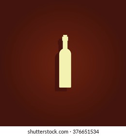 Wine bottle icon
