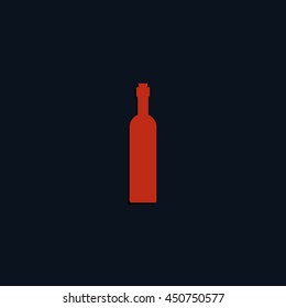 Wine bottle icon