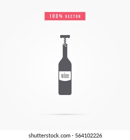 wine bottle icon
