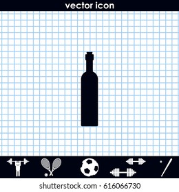 Wine bottle icon