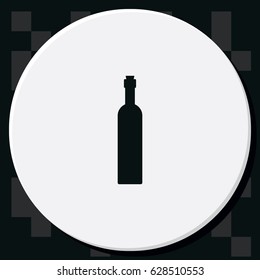 Wine bottle icon