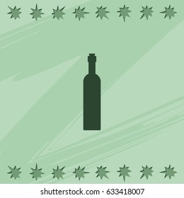 Wine bottle icon