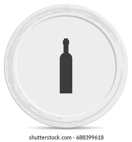 Wine bottle icon