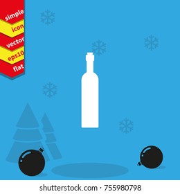 Wine bottle icon