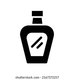 Wine Bottle Isolated Vector icon which can easily modify or edit

