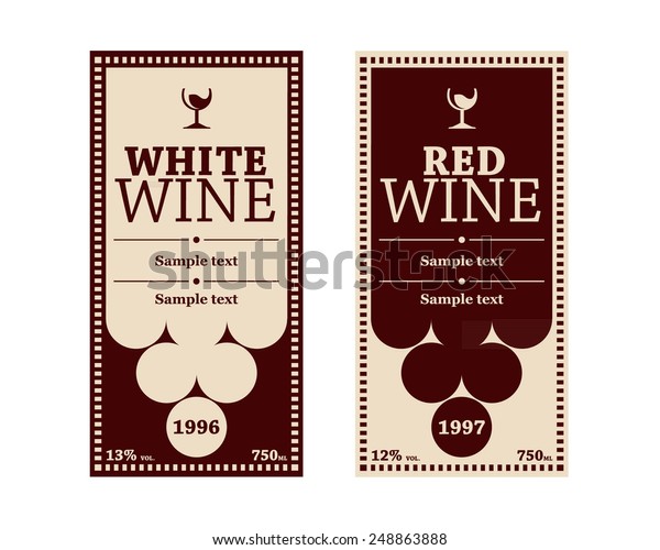Wine bottle\
labels