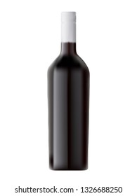 Wine bottle mockup - High Resolution