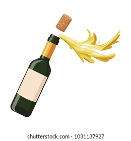 Wine bottle open