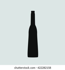wine bottle sign