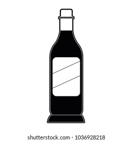 Wine bottle symbol