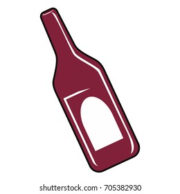 Wine bottle symbol