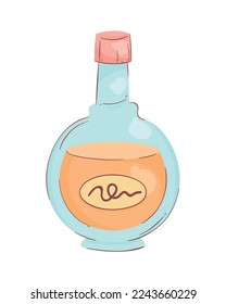 wine bottle transparent drink icon