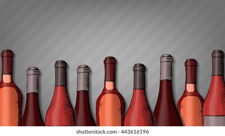 Wine bottles