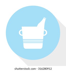 wine bucket  icon