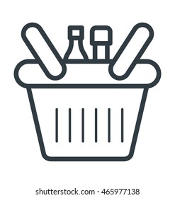 Wine Bucket Vector Icon