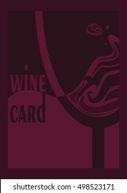 Wine card