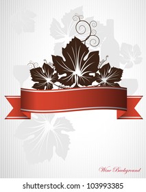 wine card design