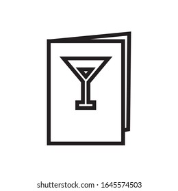 Vektorillustration-Design der Weinkarte