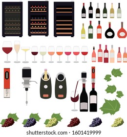 Wine wine cellar grape varieties home appliances