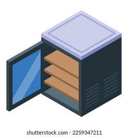 Wine cellar icon isometric vector. Drink winery. Grape vine