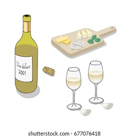 Wine And Cheese