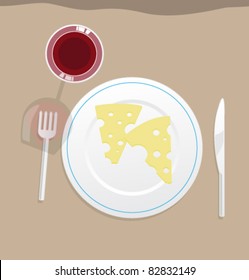 Wine and Cheese