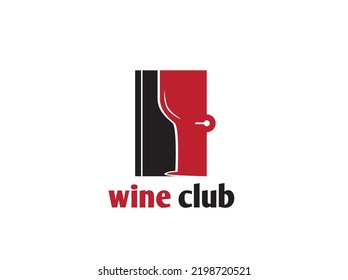 Wine Club Door Bar Logo