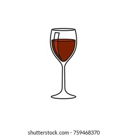 Wine Company Logo Element