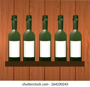 wine concept design, vector illustration eps10 graphic 