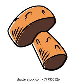Wine cork cartoon