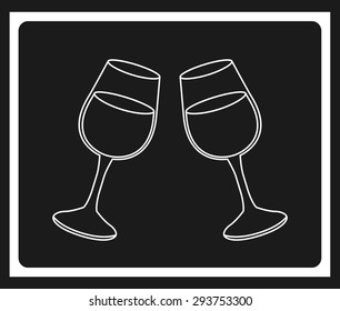 wine cover design, vector illustration eps10 graphic 