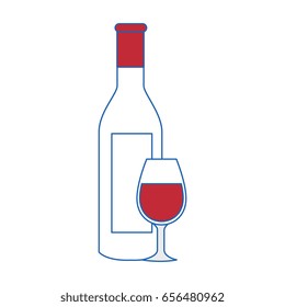 wine cup bottle